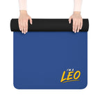Copy of Copy of I'M A LEO - Rubber Yoga Mat (Navy)