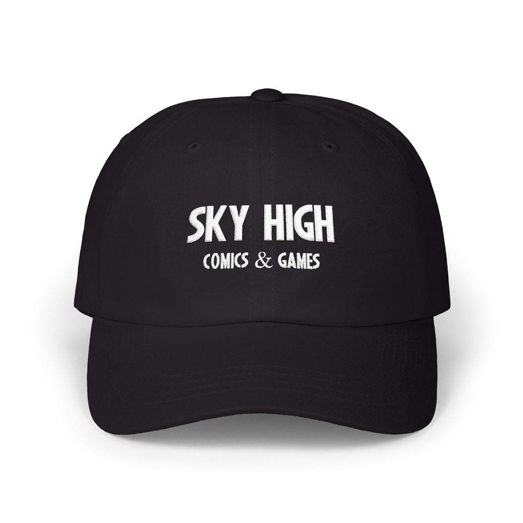 Sky High Comic Embroidery Classic Cap (black)