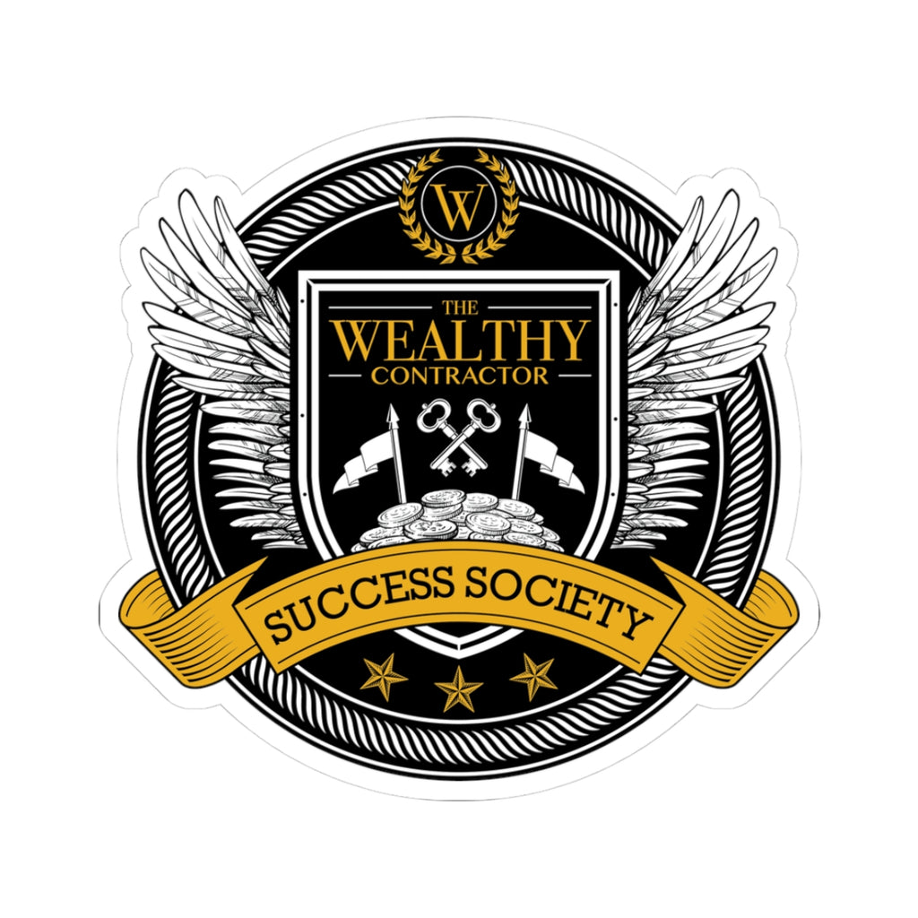The Wealthy Contractor - Stickers