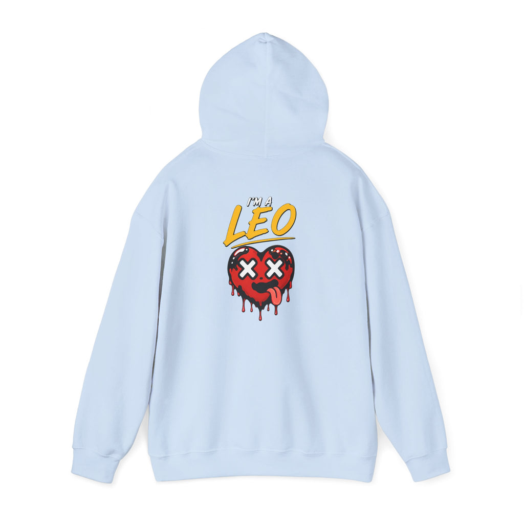 I'M A LEO - Unisex Hooded Sweatshirt (Front & Back printed- Multicolor)