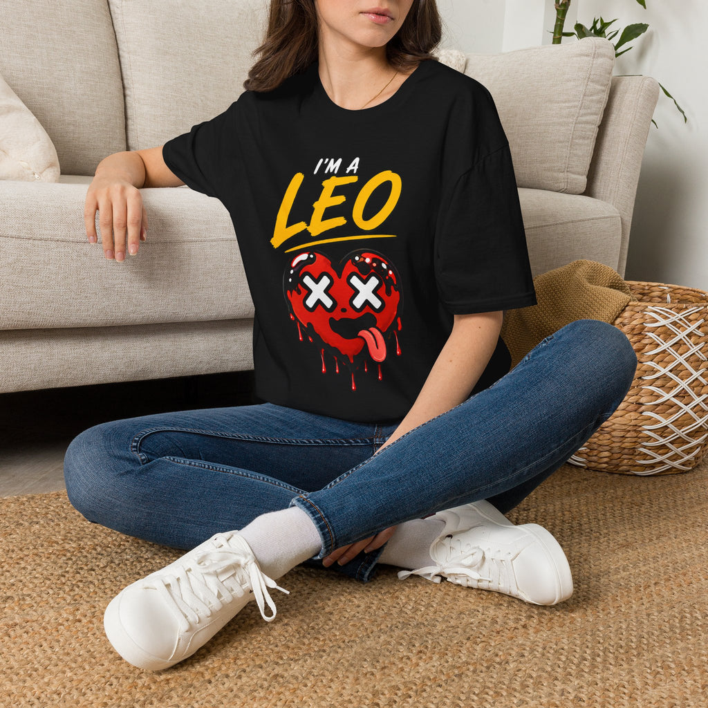 I'M A LEO - Unisex T-shirt (Front printed- Multicolor)