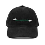 Chronically online - Embroidery Corduroy Cap