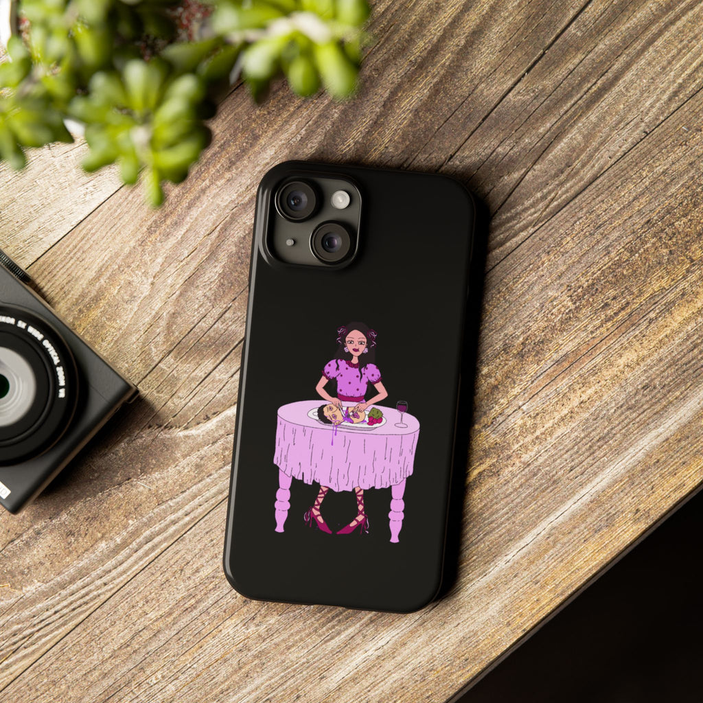 sourviolet - Slim Phone Case (Black)