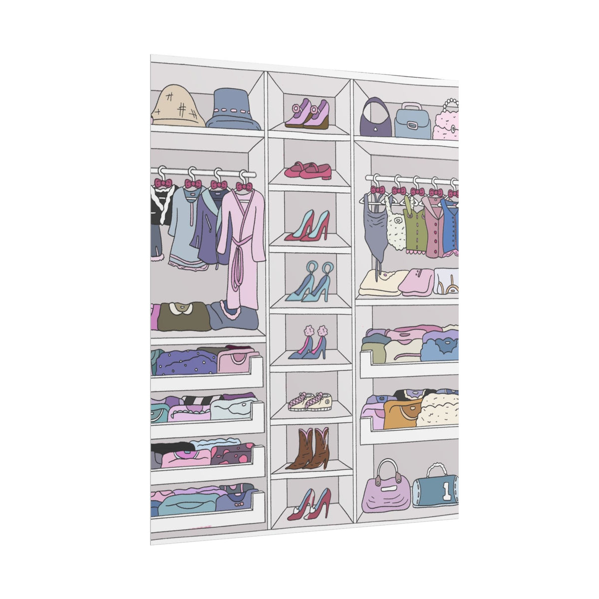 sourviolet - Closet - Rolled Poster