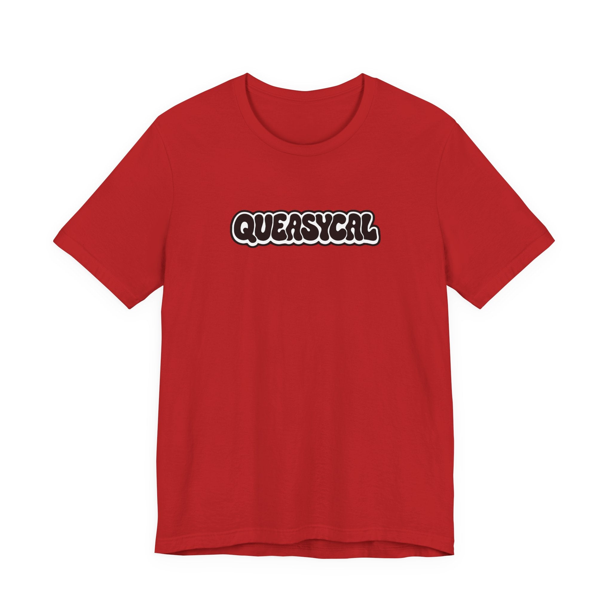 queasycal- Unisex Short Sleeve Tee