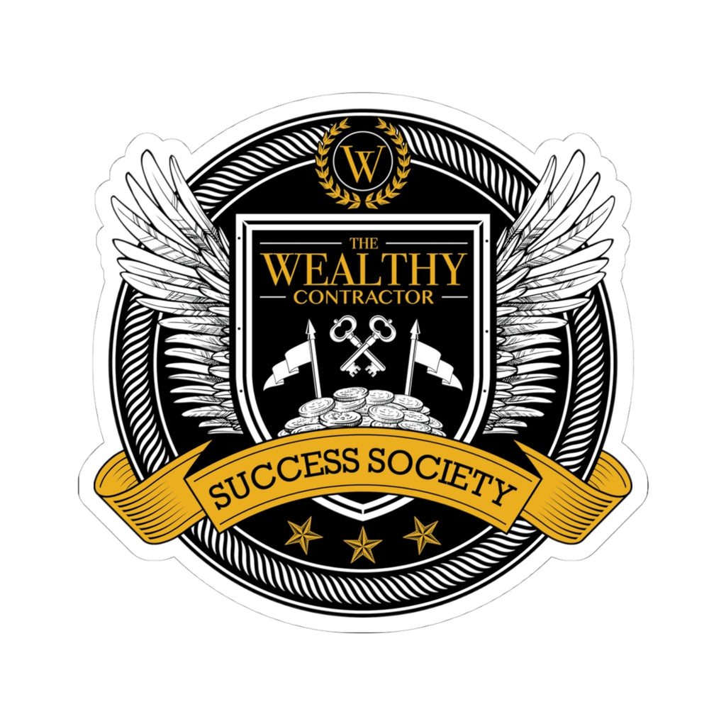 The Wealthy Contractor - Stickers