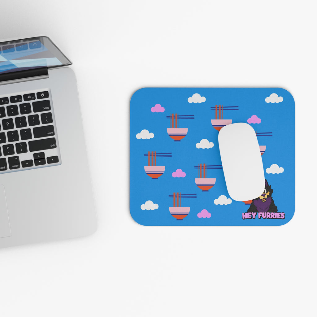 Hey Furries - Mouse Pad (Blue)