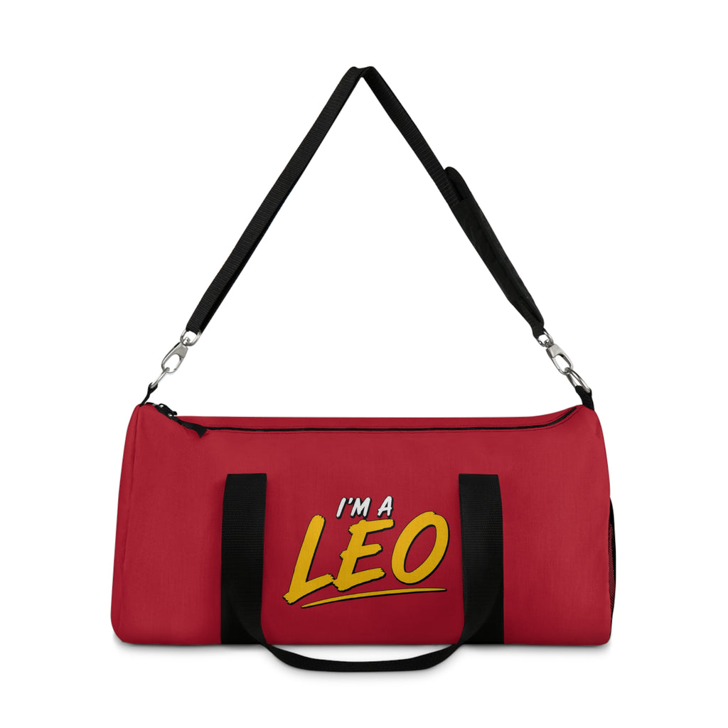 I'M A LEO - Duffel Bag (Red)