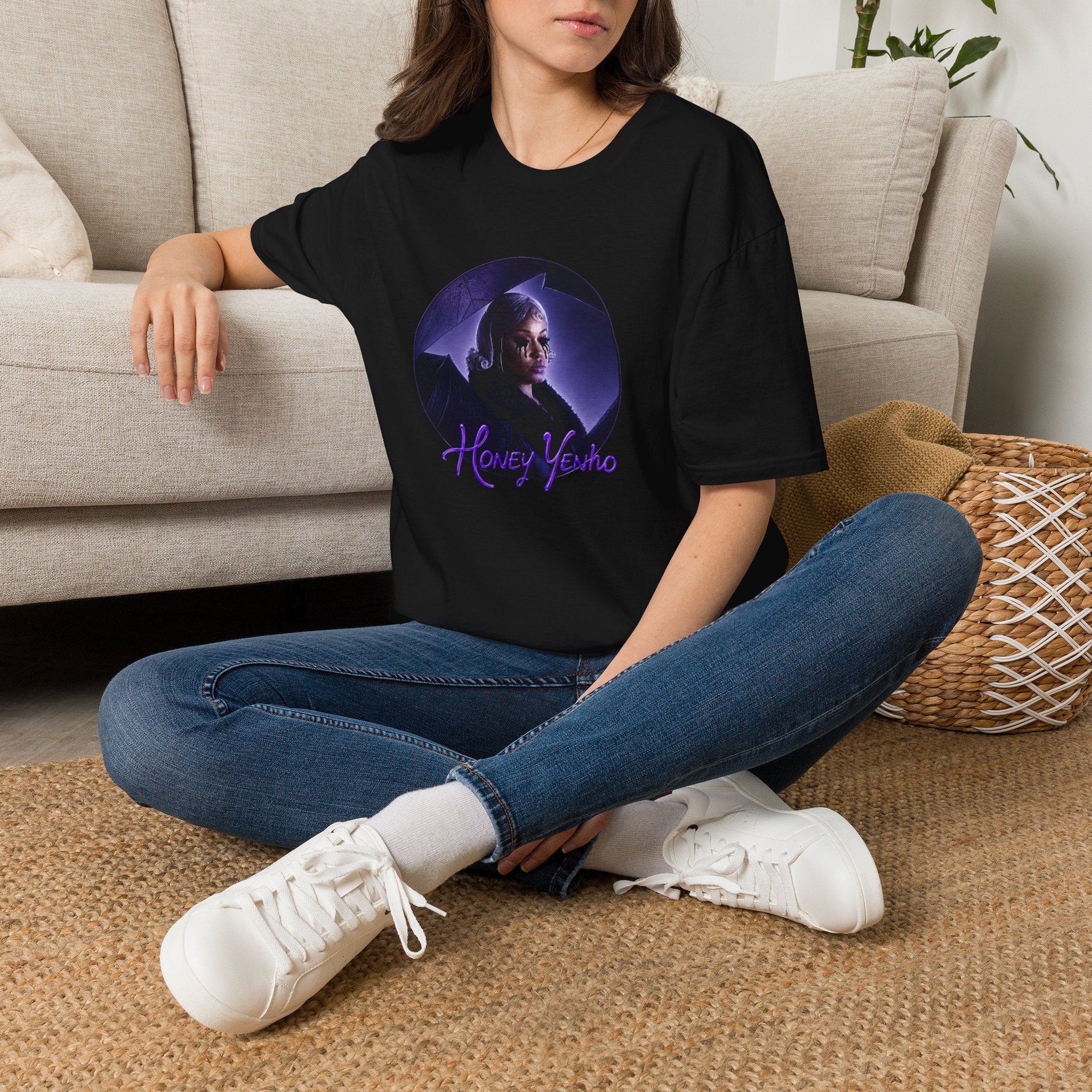 Honey Yenho -My floor is your ceiling - Unisex T-Shirt (Black)