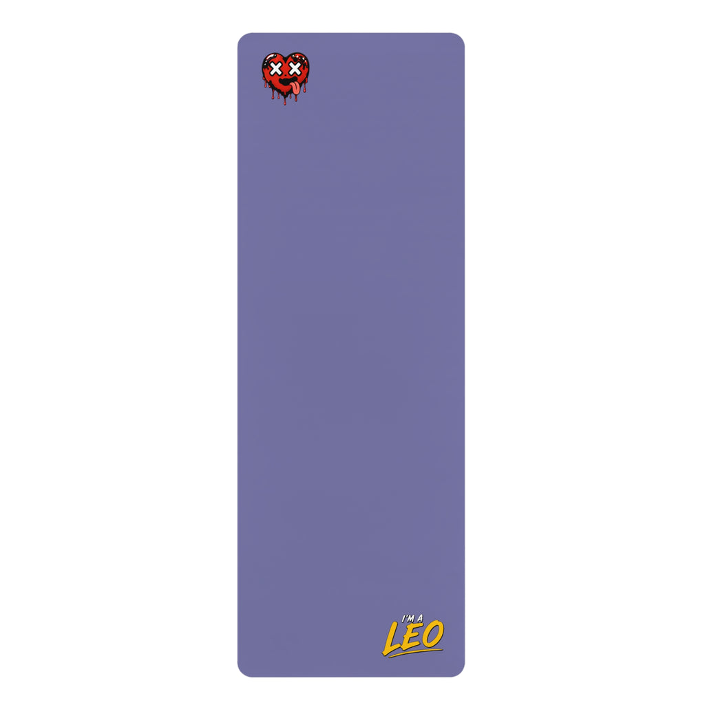 Copy of I'M A LEO - Rubber Yoga Mat (Purple)