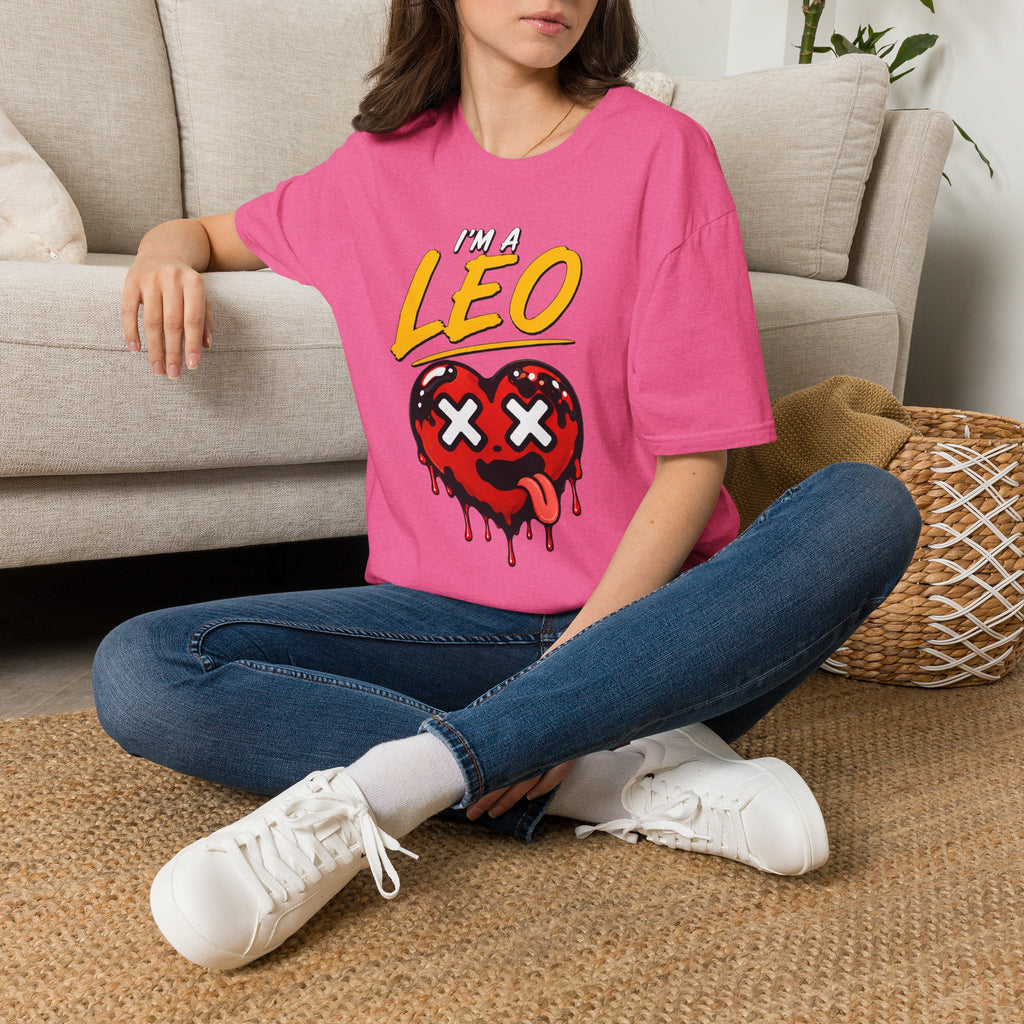 I'M A LEO - Unisex T-shirt (Front & Back printed- Multicolor)