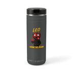 Aquarius & Leo Couple Tumbler ( Leo - Grey Color - I Bring The Drama )