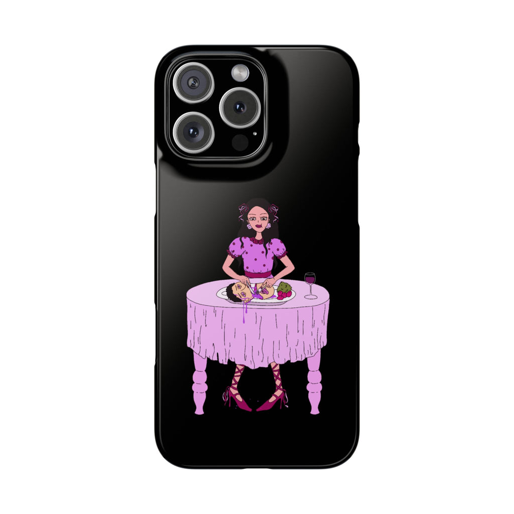 sourviolet - Slim Phone Case (Black)