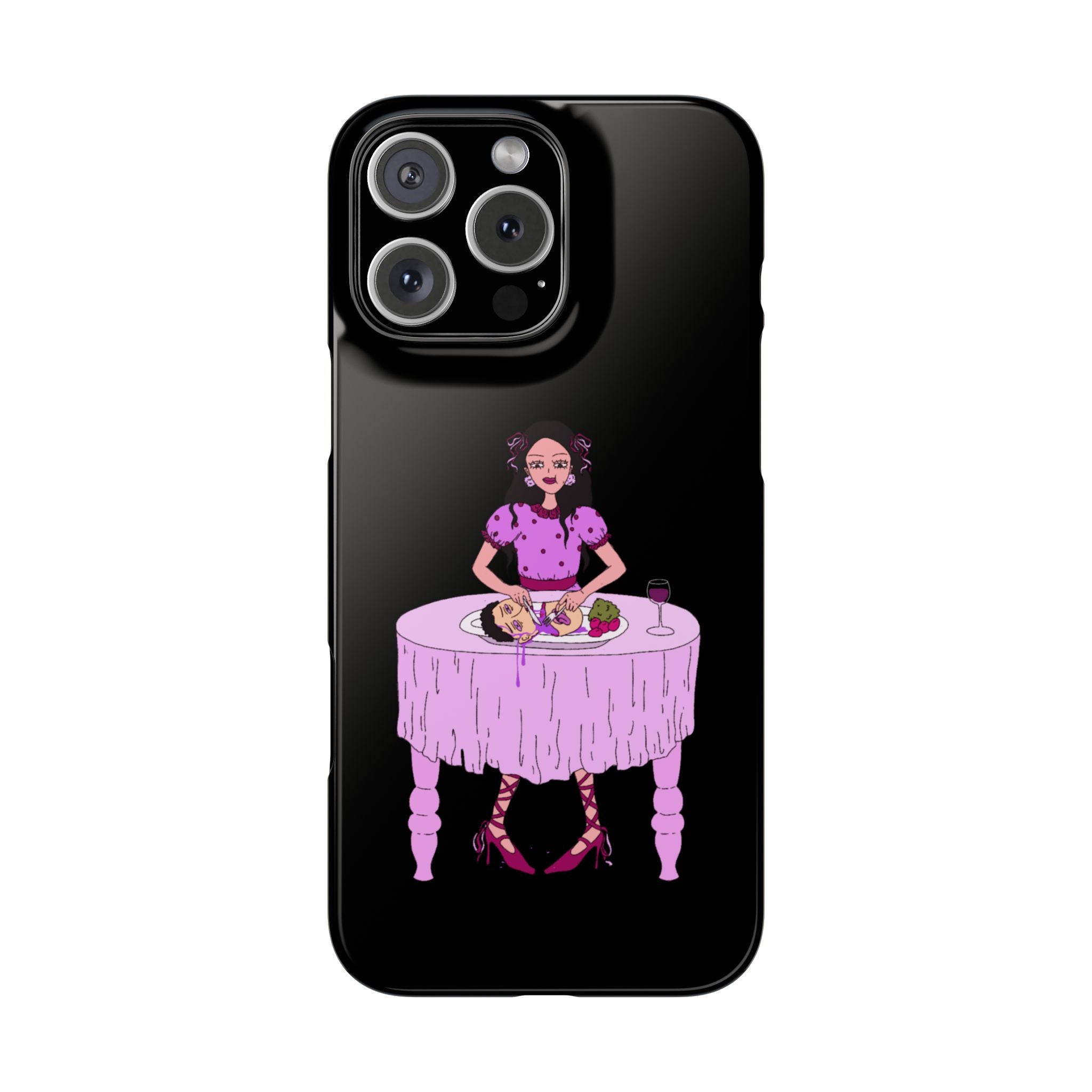 sourviolet - Slim Phone Case (Black)