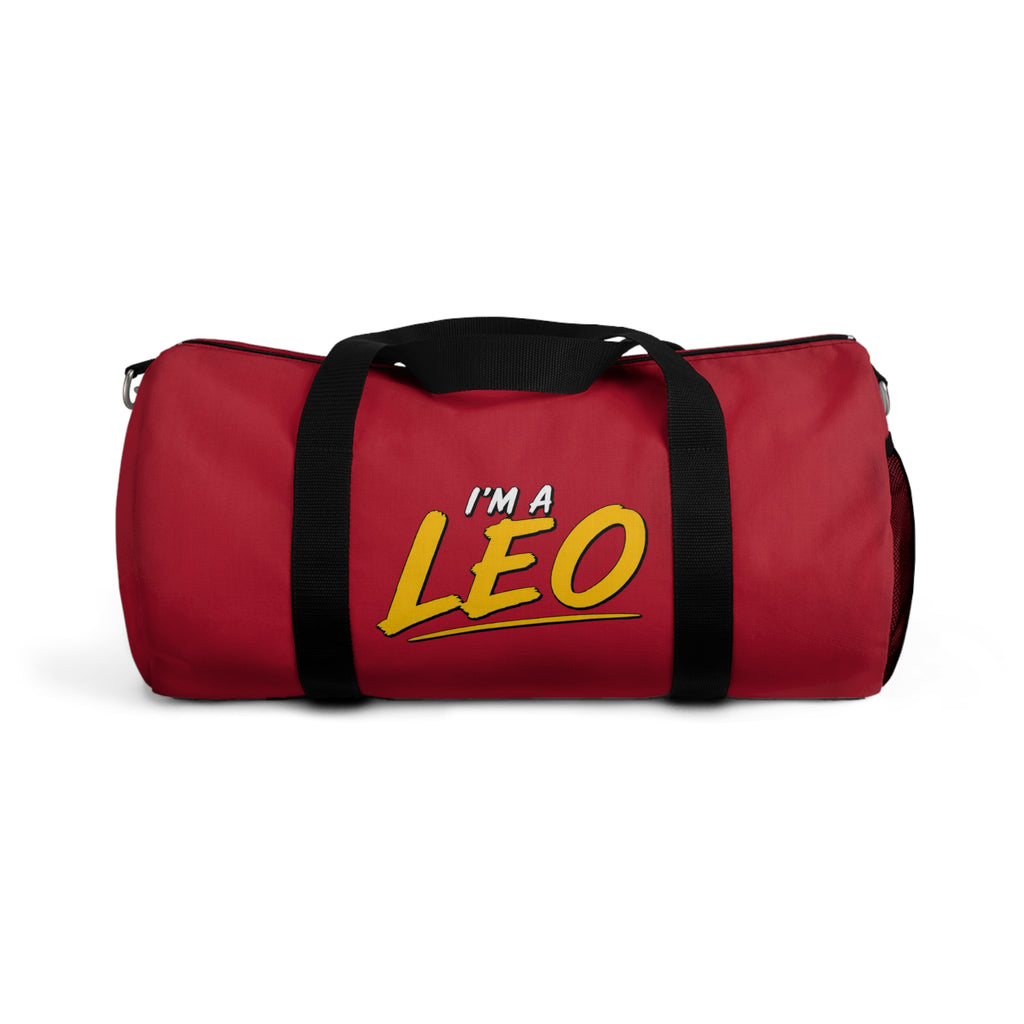 I'M A LEO - Duffel Bag (Red)