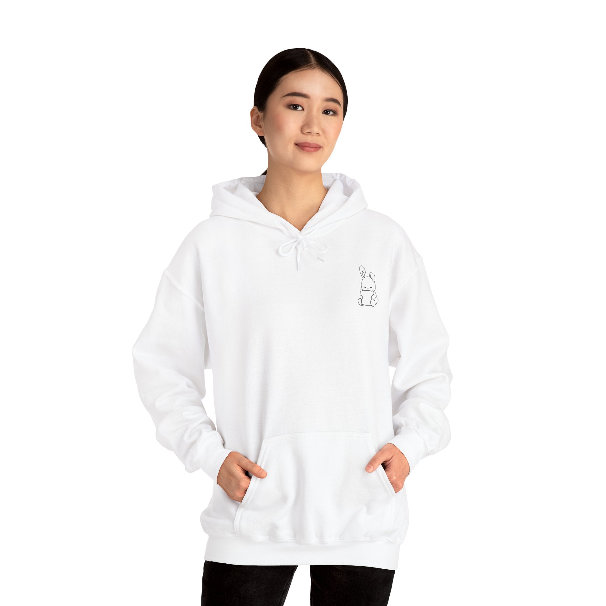 Quiet Life - Cozy Bunny - Unisex Hooded Sweatshirt