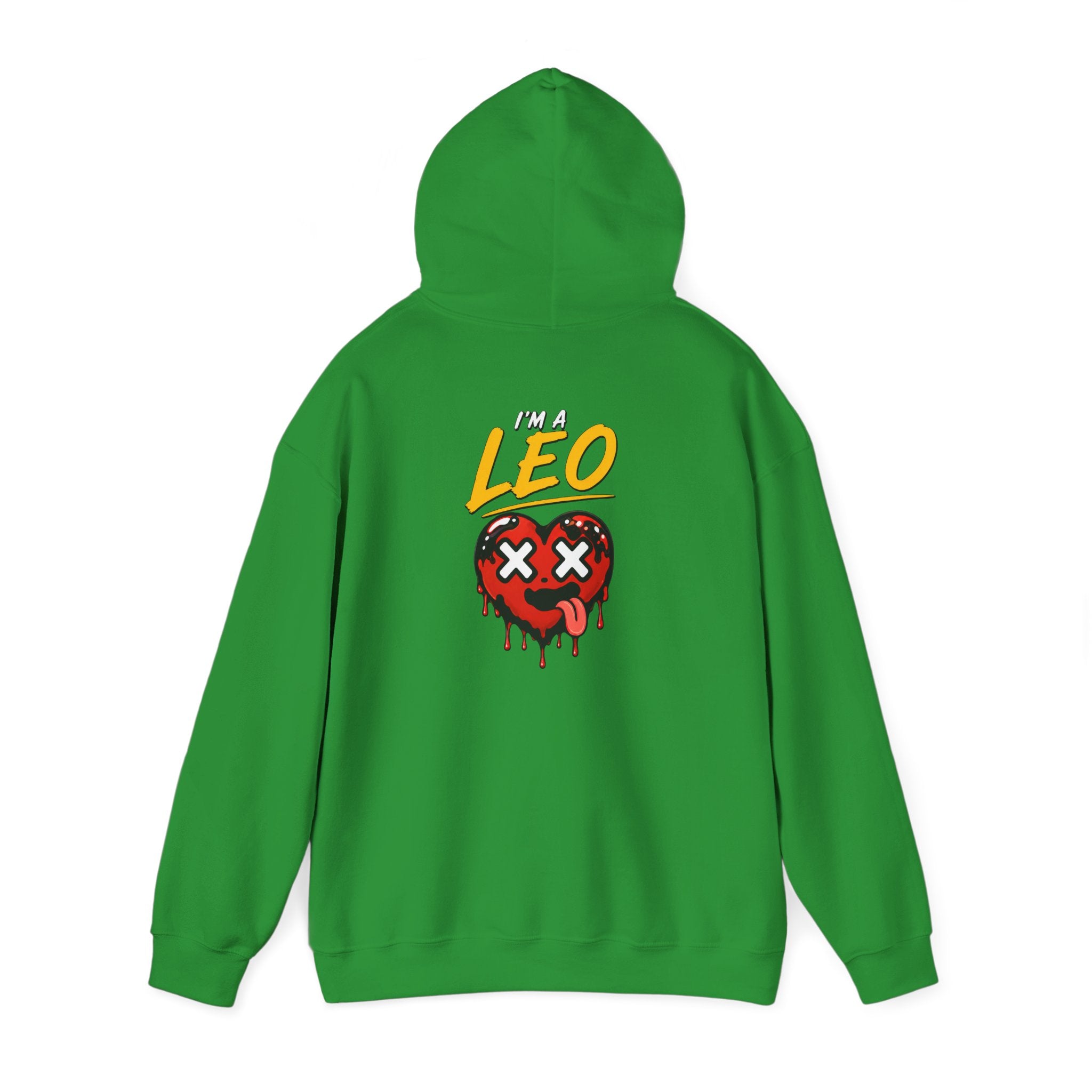 I'M A LEO - Unisex Hooded Sweatshirt (Front & Back printed- Multicolor)