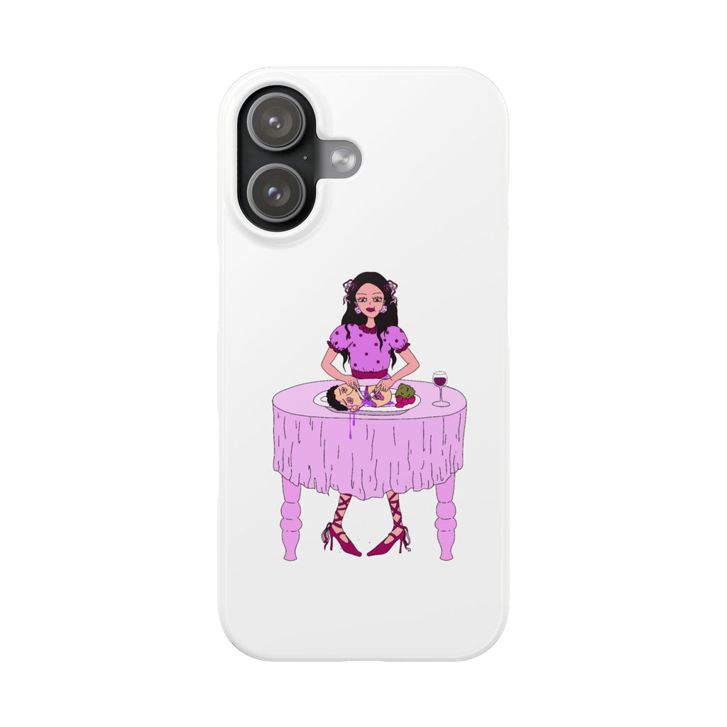 sourviolet - Slim Phone Case (White)