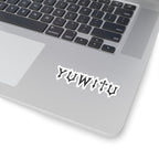 YUWITU - Black Kiss-Cut Stickers