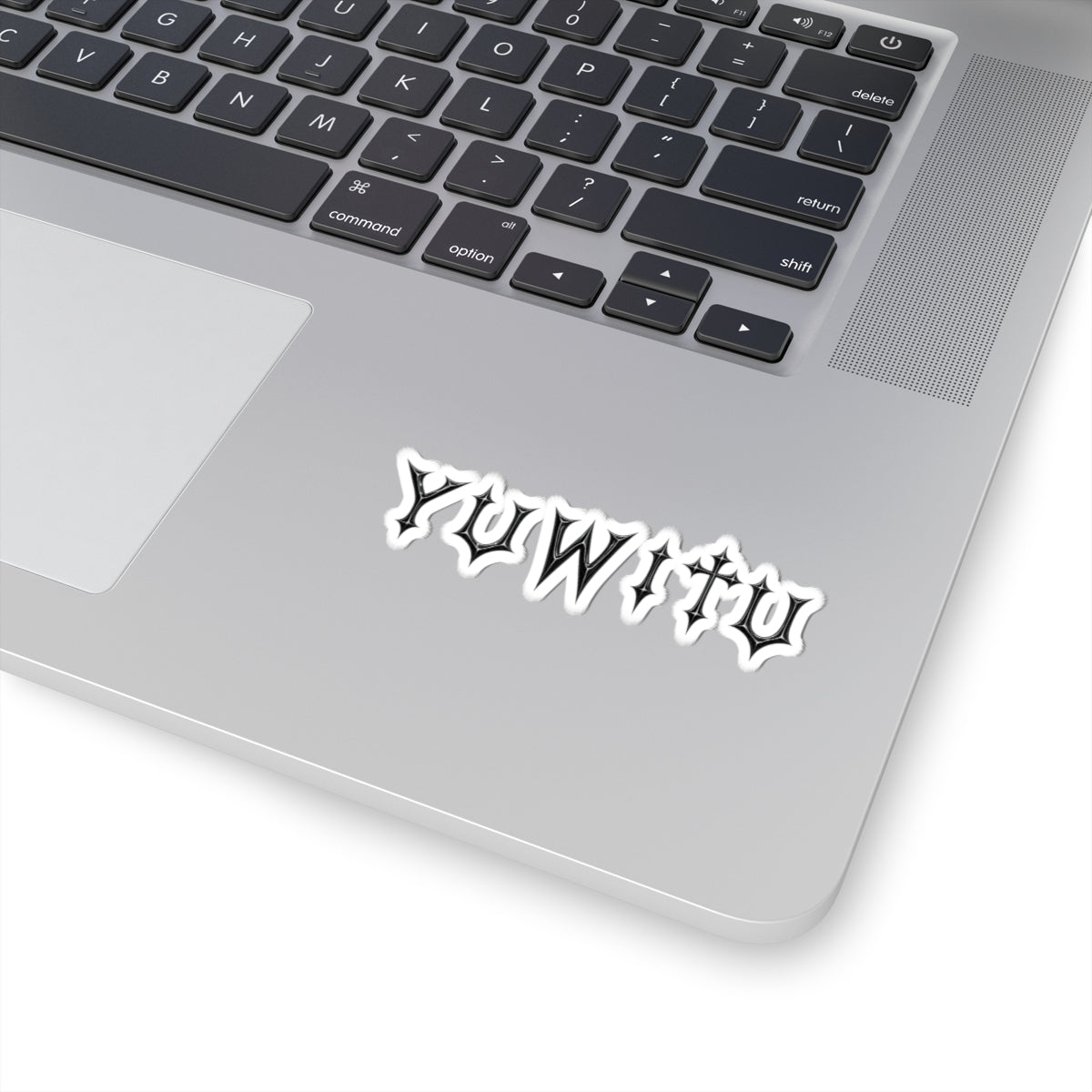YUWITU - Black Kiss-Cut Stickers