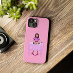 sourviolet - Slim Phone Case (Light Pink)