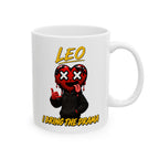 Aquarius & Leo Couple Mug ( Leo - White Color - I Bring The Drama )