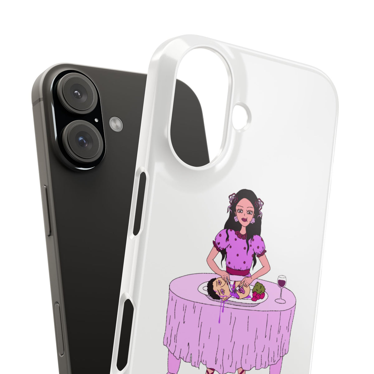 sourviolet - Slim Phone Case (White)