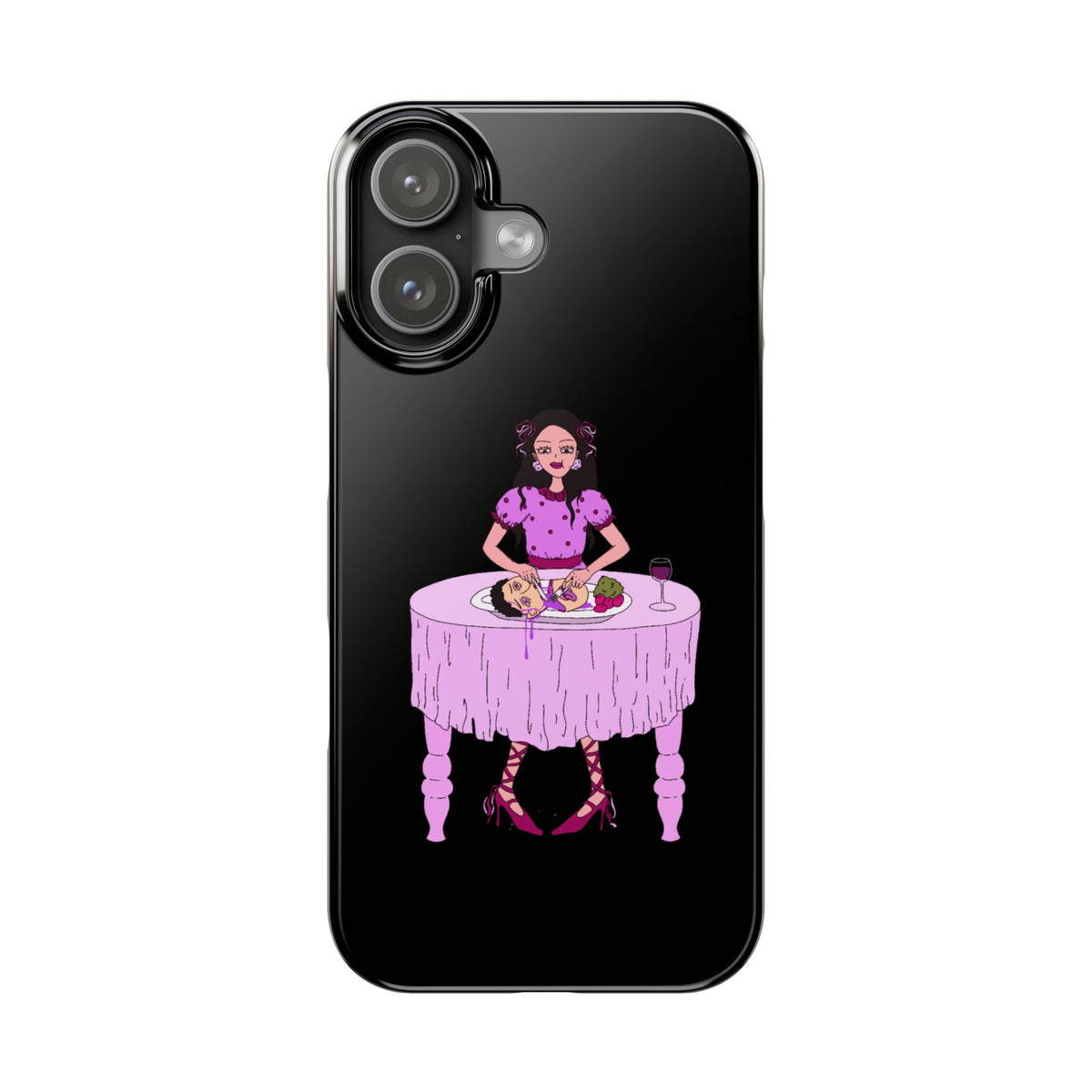 sourviolet - Slim Phone Case (Black)