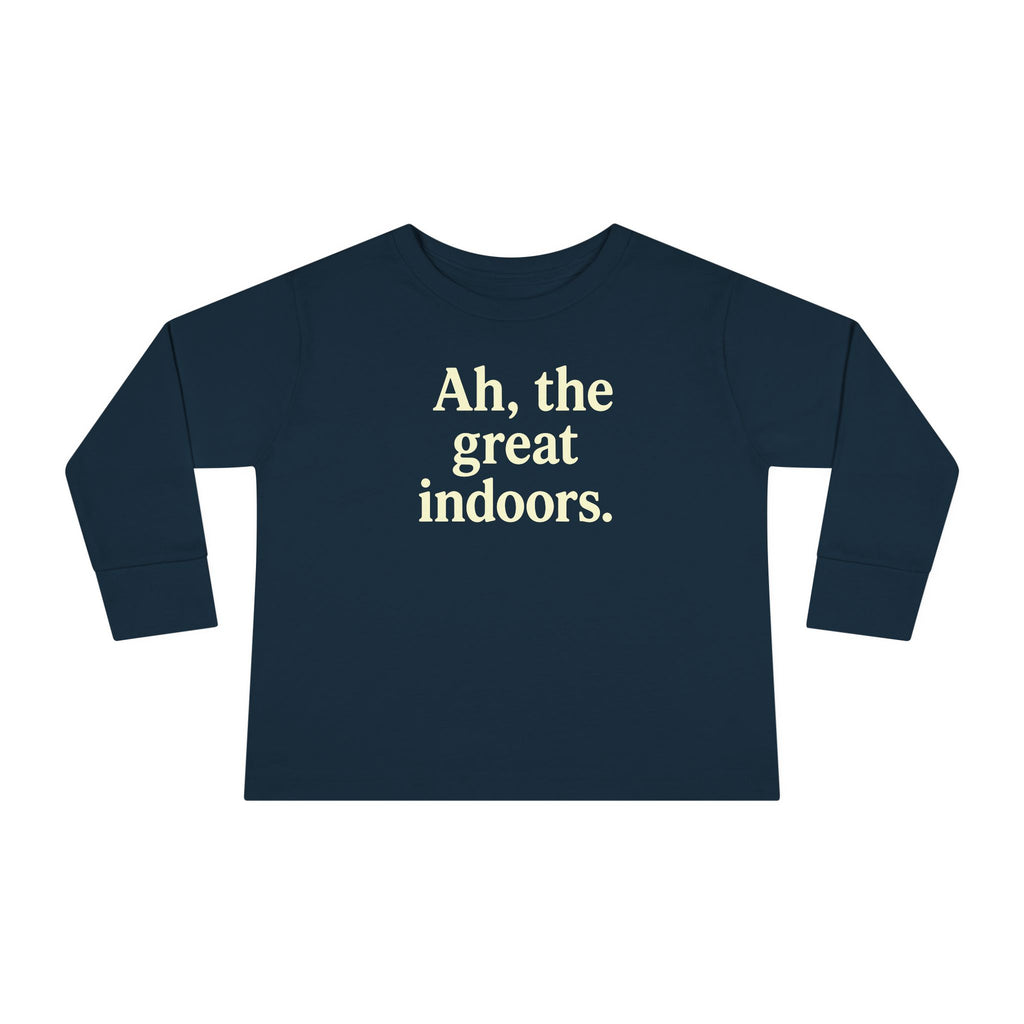 The Indoor Living Collection for Toddlers - Unisex Long Sleeve Tee
