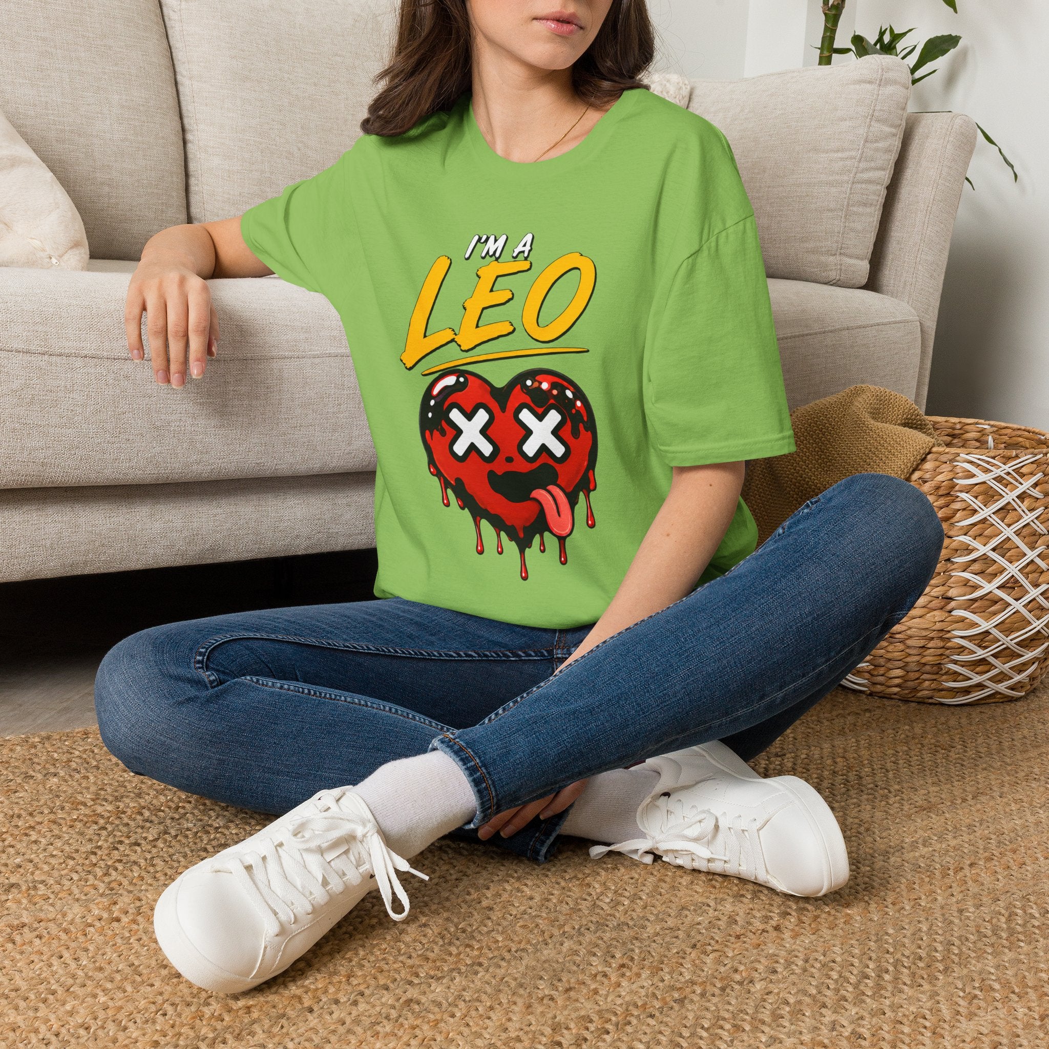 I'M A LEO - Unisex T-shirt (Front & Back printed- Multicolor)
