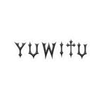 YUWITU - Black Kiss-Cut Stickers