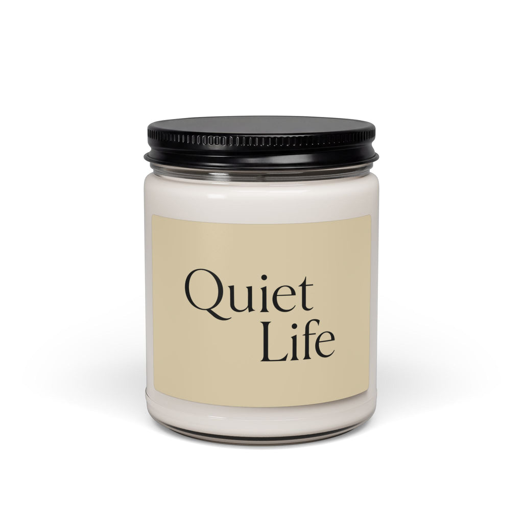 Quiet Life - Scented Soy Candle (9oz - Cinnamon Vanilla )