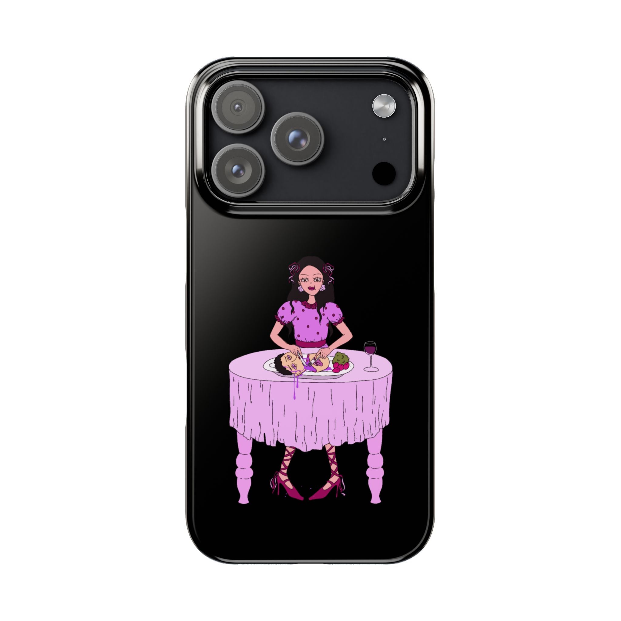 sourviolet - Slim Phone Case (Black)