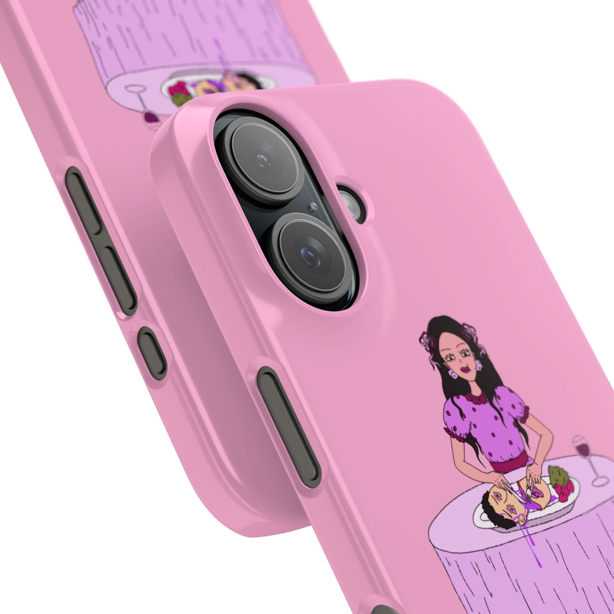 sourviolet - Slim Phone Case (Light Pink)