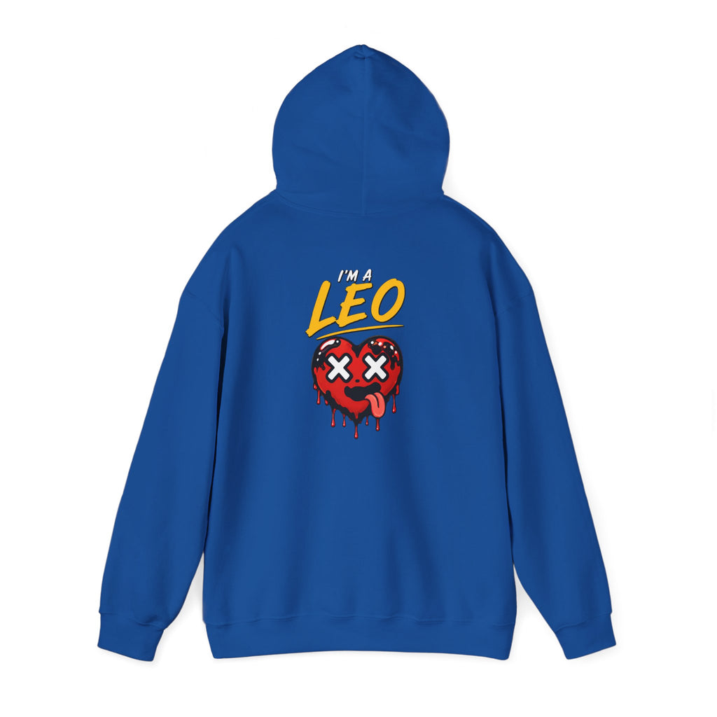 SOY LEO - Sudadera con capucha unisex (estampado frontal y trasero - multicolor)
