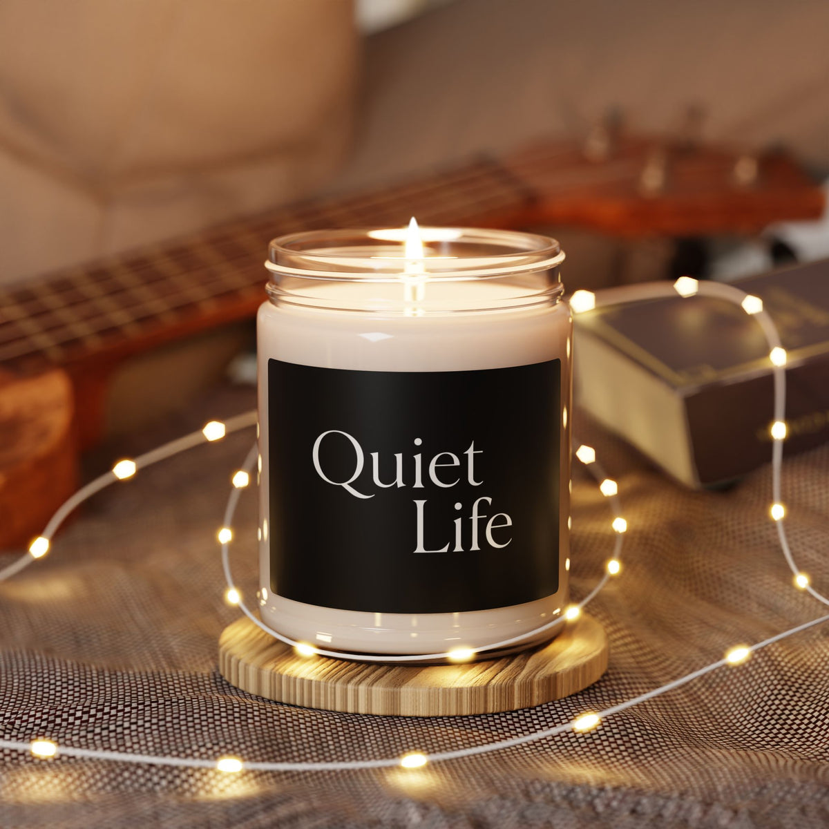 Quiet Life - Scented Soy Candle (9oz - Peppered Passionfruit )