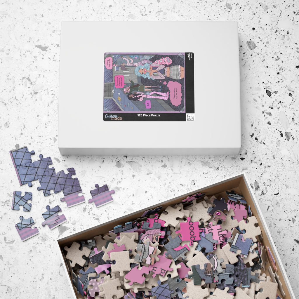 sourviolet - High School - Puzzle (110, 252 and 520 pieces)