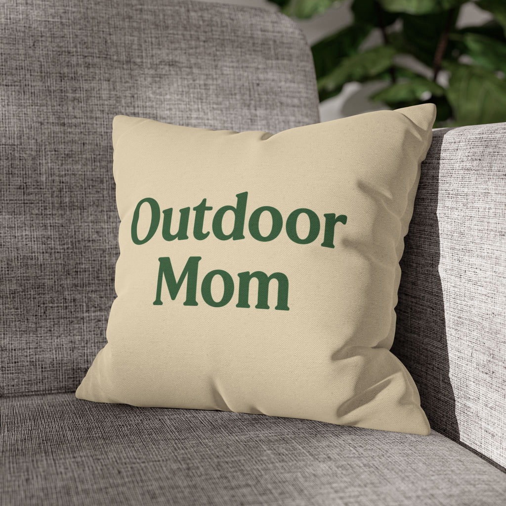 Outdoor Mom - Square Pillowcase