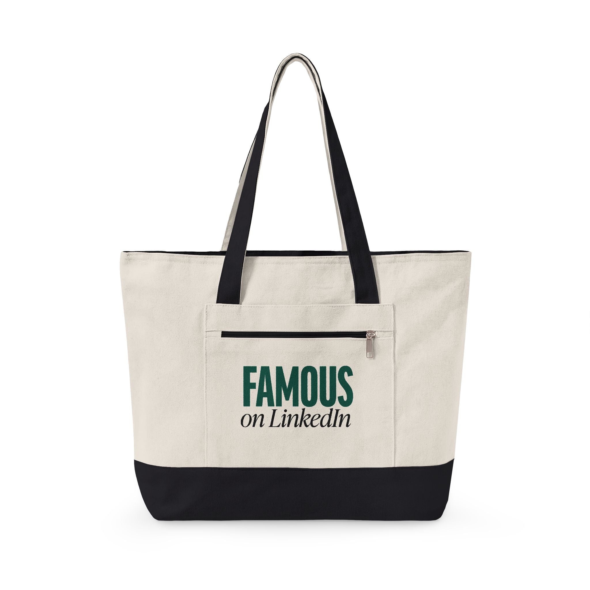 "Famous on LinkedIn" - Tote bag