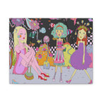 sourviolet - Girl in Mermaid World - Matte Canvas