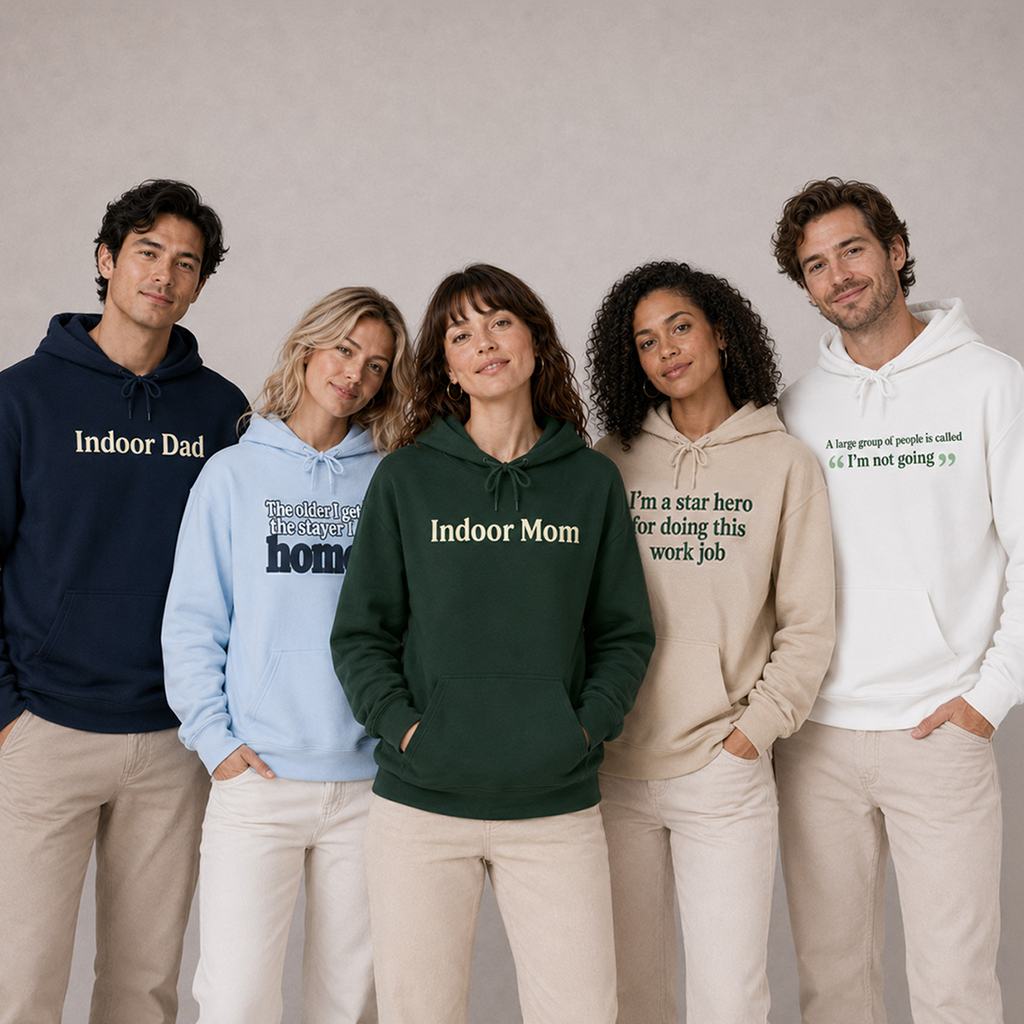The Indoor Living Collection - Unisex hoodie