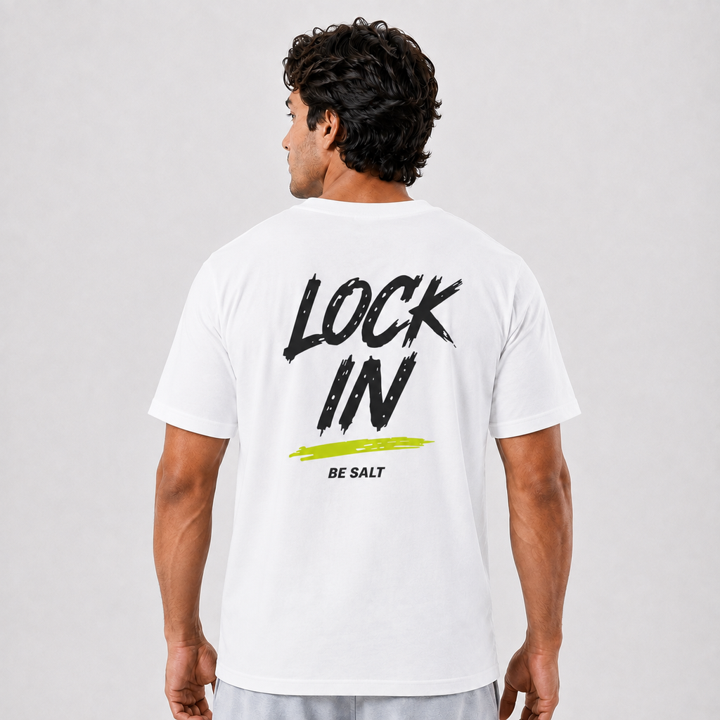 LOCK IN - Men's Oversized Tee