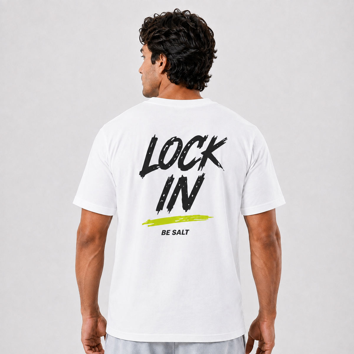 LOCK IN - Men's Oversized Tee