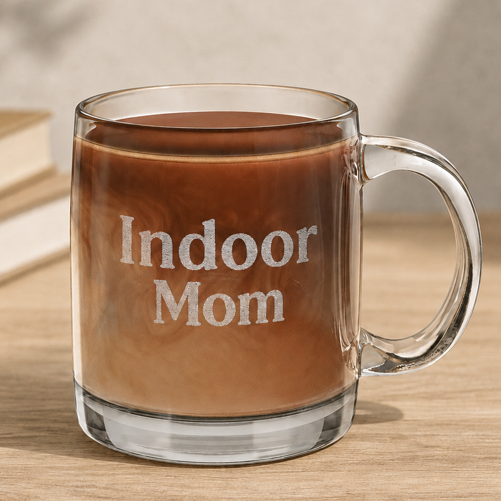 Indoor Mom- Coffee Mug (Engraving)