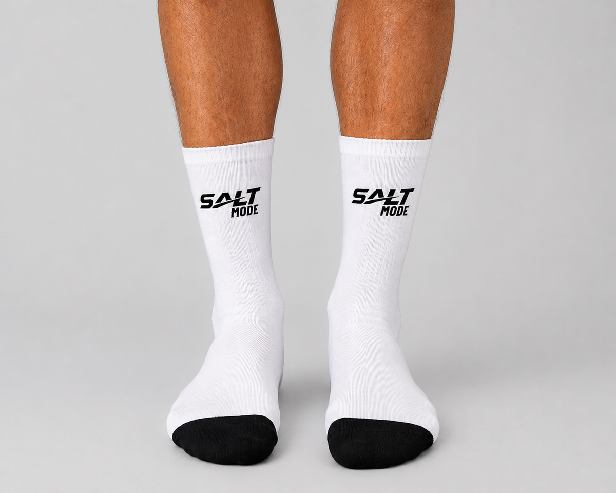 SALT MODE - Unisex Padded Crew Socks