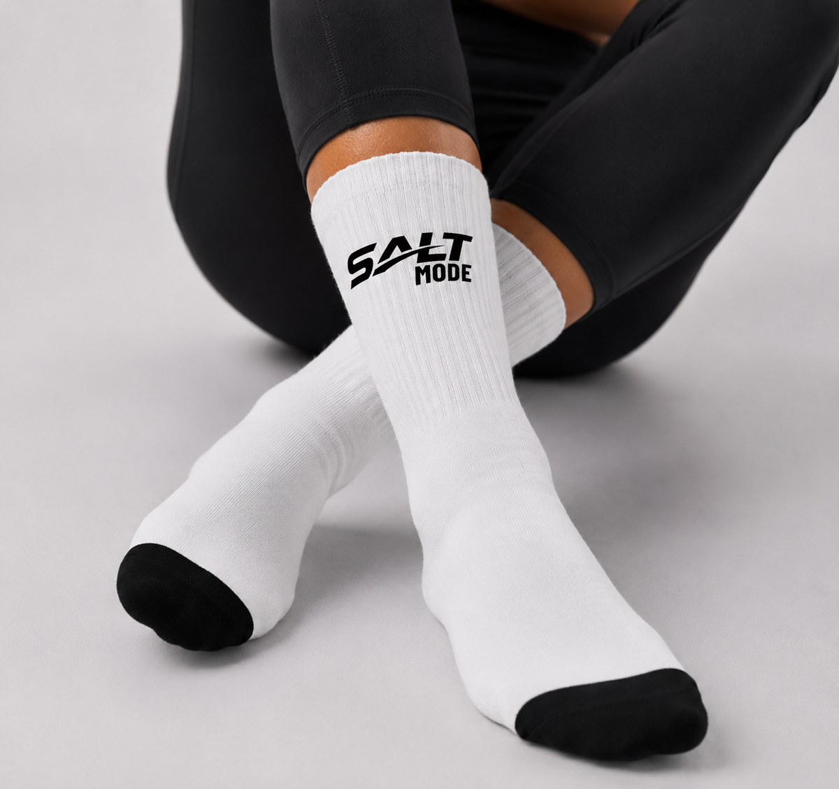 SALT MODE - Unisex Padded Crew Socks