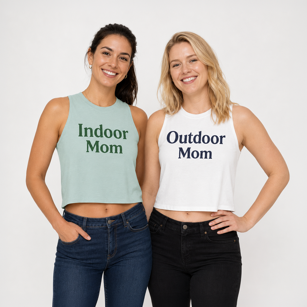 The Indoor & Outdoor Collection - Women's Crop top