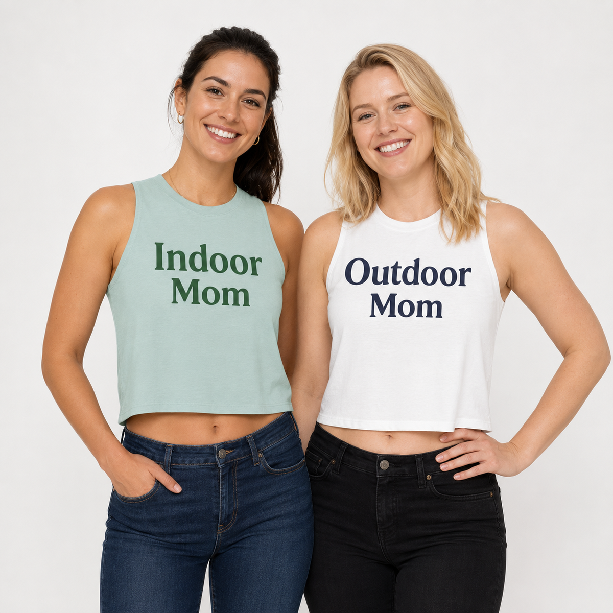 The Indoor & Outdoor Collection - Women's Crop top